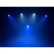 EUROLITE LED 4C-12 Silent Slim Spot - Proiettore LED RGBW per Effetti Luce DMX Professionali