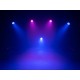 EUROLITE LED 4C-12 Silent Slim Spot - Proiettore LED RGBW per Effetti Luce DMX Professionali
