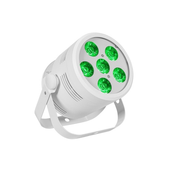 Proiettore LED EUROLITE Silent Par 6 QCL RGB/WW per Effetti di Illuminazione Professionale