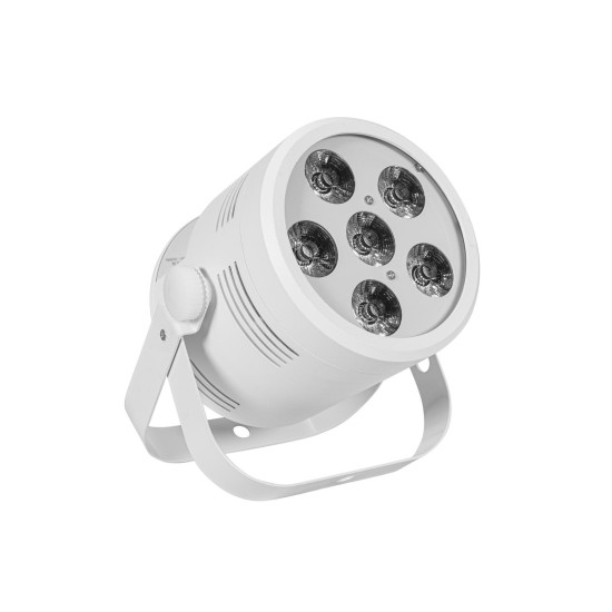 Proiettore LED EUROLITE Silent Par 6 QCL RGB/WW per Effetti di Illuminazione Professionale