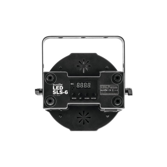 EUROLITE LED SLS-6 TCL Spot RGB 6x8W | Faretto LED piatto con effetto luce DMX compatto