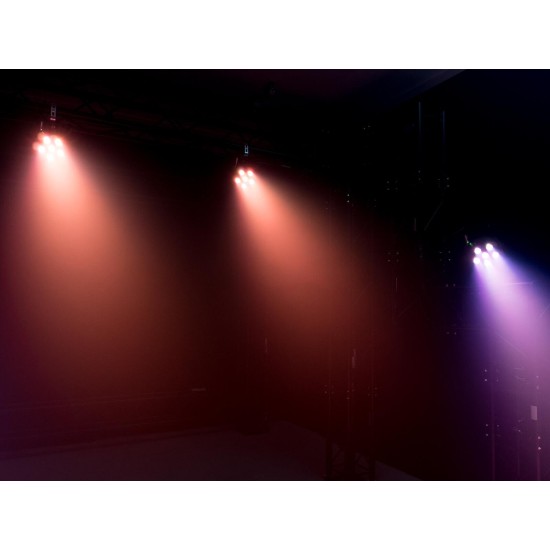 EUROLITE LED SLS-6 TCL Spot RGB 6x8W | Faretto LED piatto con effetto luce DMX compatto