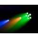 EUROLITE LED SLS-6 TCL Spot RGB 6x8W | Faretto LED piatto con effetto luce DMX compatto