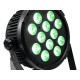 Proiettore LED Eurolite SLS-12 HCL MK2: Effetto Luce DMX e RGBWA/UV