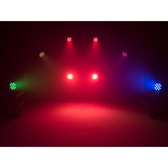 Proiettore LED Eurolite SLS-12 HCL MK2: Effetto Luce DMX e RGBWA/UV