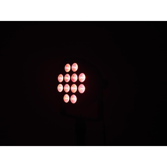 Eurolite LED SLS-12 QCL Floor Spot RGBW con Telecomando IR e Controllo DMX