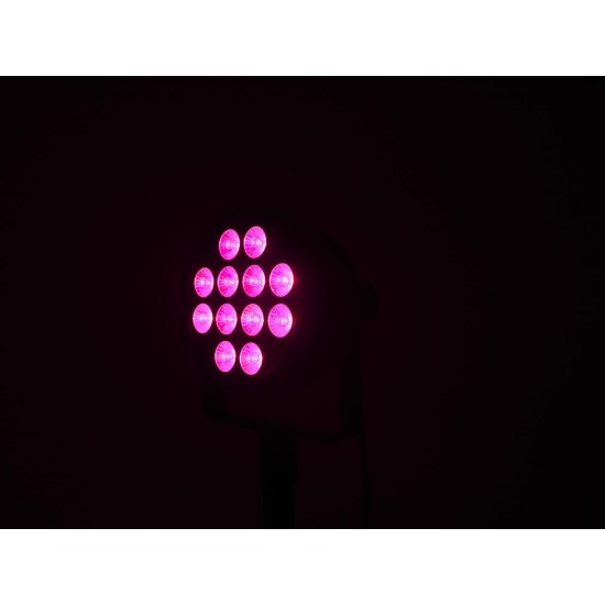 Eurolite LED SLS-12 QCL Floor Spot RGBW con Telecomando IR e Controllo DMX