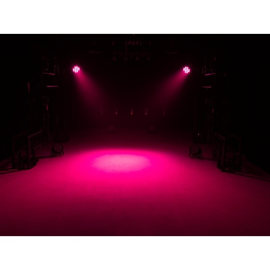 Eurolite LED SLS-12 QCL Floor Spot RGBW con Telecomando IR e Controllo DMX