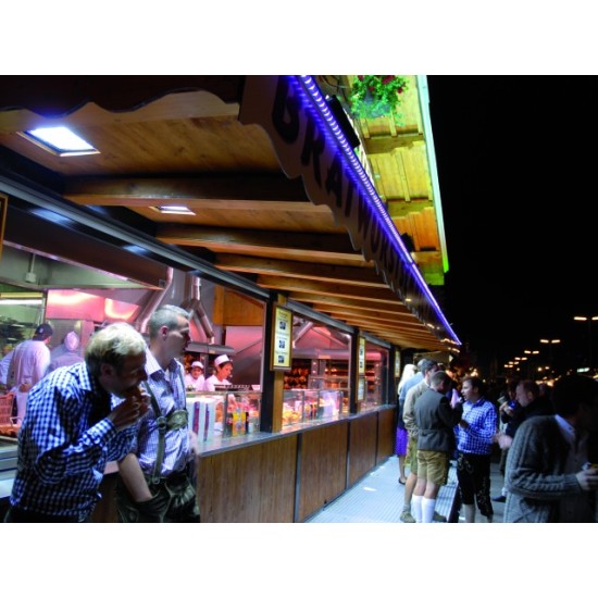 Proiettore per sfera specchiata spot led bianco 6000 Kelvin pinspot