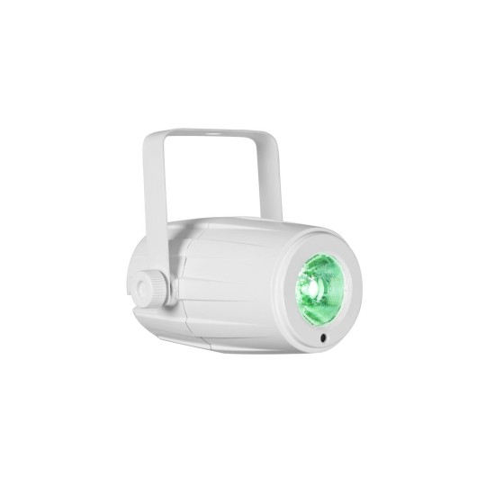 EUROLITE LED PST-5 QCL Spot Bianco - Proiettore LED da Palco con Effetto Luce DMX