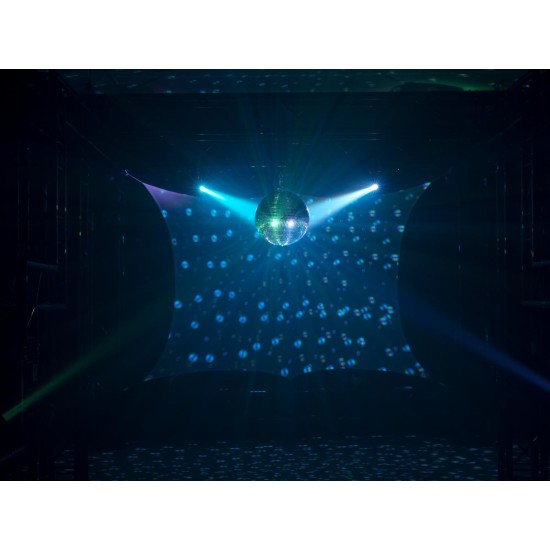 EUROLITE LED PST-5 QCL Spot Bianco - Proiettore LED da Palco con Effetto Luce DMX