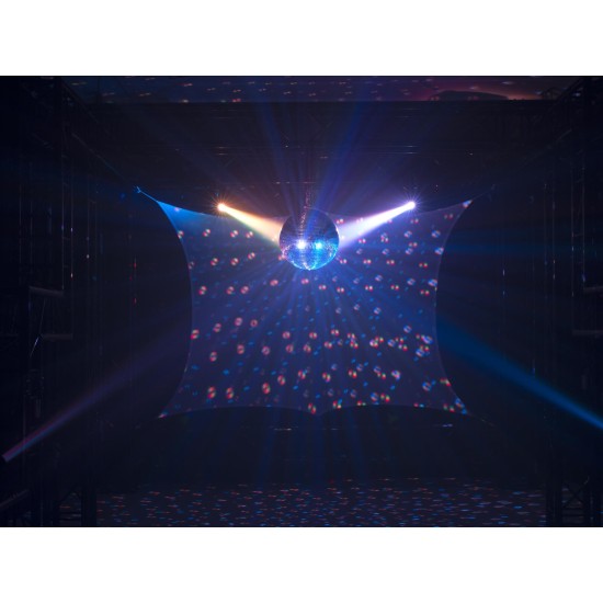 EUROLITE LED PST-5 QCL Spot Bianco - Proiettore LED da Palco con Effetto Luce DMX