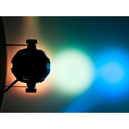 EUROLITE LED PST-5 QCL Spot RGBW 5W | Pinspot a LED con fascio stretto da 5°, telecomando IR e funzionamento silenzioso