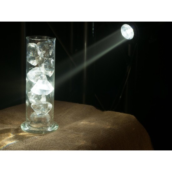 EUROLITE LED PST-5 QCL Spot RGBW 5W | Pinspot a LED con fascio stretto da 5°, telecomando IR e funzionamento silenzioso