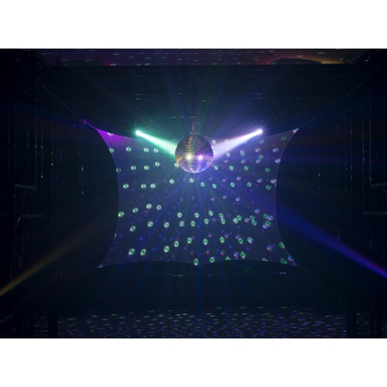 EUROLITE LED PST-5 QCL Spot RGBW 5W | Pinspot a LED con fascio stretto da 5°, telecomando IR e funzionamento silenzioso