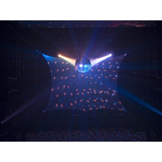 EUROLITE LED PST-5 QCL Spot RGBW 5W | Pinspot a LED con fascio stretto da 5°, telecomando IR e funzionamento silenzioso