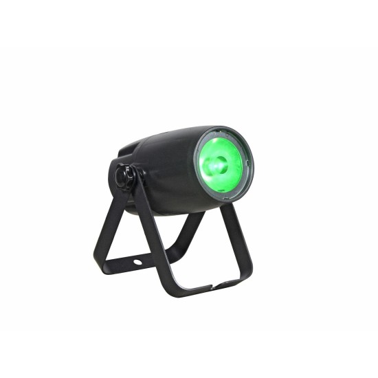 EUROLITE LED PST-10 QCL Spot: Proiettore LED da Palco con Controllo DMX e Telecomando IR