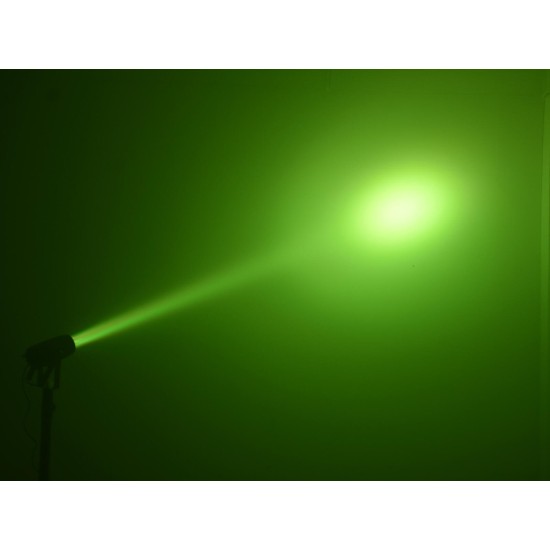 EUROLITE LED PST-10 QCL Spot: Proiettore LED da Palco con Controllo DMX e Telecomando IR