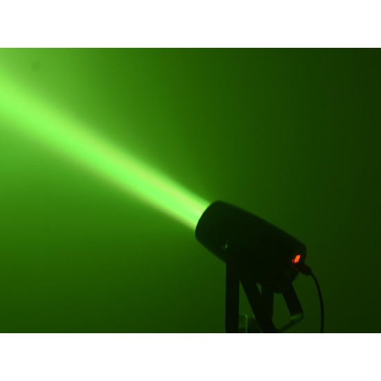 EUROLITE LED PST-10 QCL Spot: Proiettore LED da Palco con Controllo DMX e Telecomando IR