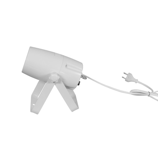 EUROLITE LED PST-10 QCL Spot Bianco – Proiettore LED Professionale con Effetti Luce DMX e Telecomando