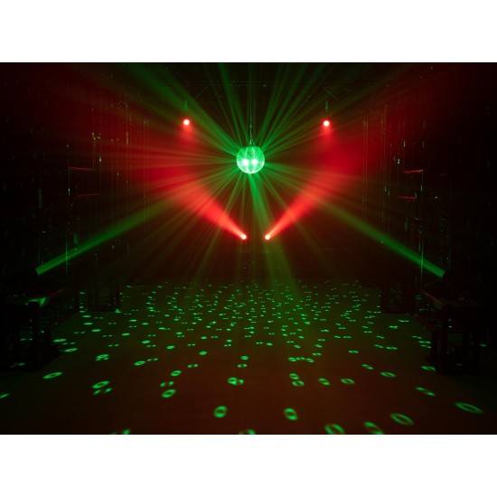 EUROLITE LED PST-10 QCL Spot Bianco – Proiettore LED Professionale con Effetti Luce DMX e Telecomando