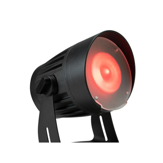 EUROLITE LED IP PST-40 QCL Spot: Proiettore LED da Esterno IP65 con Effetti Luce DMX