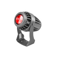 Proiettore LED Eurolite IP65 PST-10W Rosso - Pinspot Professionale per Effetti Luce