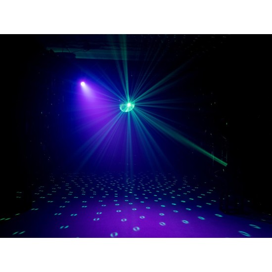 EUROLITE LED PST-15W MK2: Proiettore COB RGBW per Illuminazione Scenografica