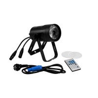 EUROLITE LED PST-15W MK2 WW: Pinspot DMX per Illuminazione Scenografica