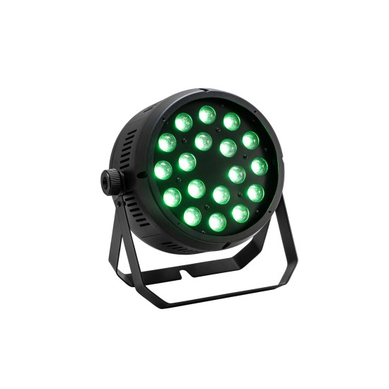 EUROLITE LED Z-PAR 18x8W QCL Zoom - Proiettore LED da Palco con Miscelazione RGBW e Zoom Motorizzato