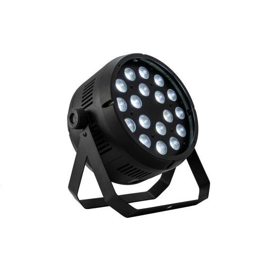 EUROLITE LED Z-PAR 18x8W QCL Zoom - Proiettore LED da Palco con Miscelazione RGBW e Zoom Motorizzato