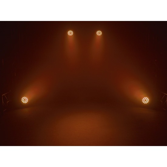 EUROLITE LED Z-PAR 18x8W QCL Zoom - Proiettore LED da Palco con Miscelazione RGBW e Zoom Motorizzato