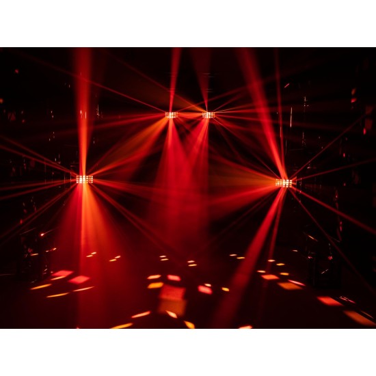 EUROLITE LED D-4000: Effetto Luce a Fasci Colorati per Palco con Telecomando IR