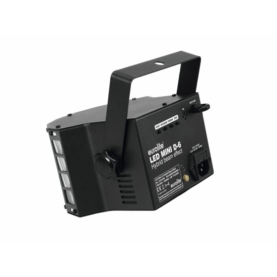 Effetto Luce EUROLITE LED Mini D-6 Hybrid Beam Effect
