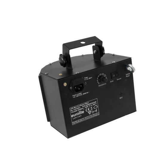 EUROLITE Mini D-5: Proiettore Beam LED RGBW per Effetti Luce Scenografici