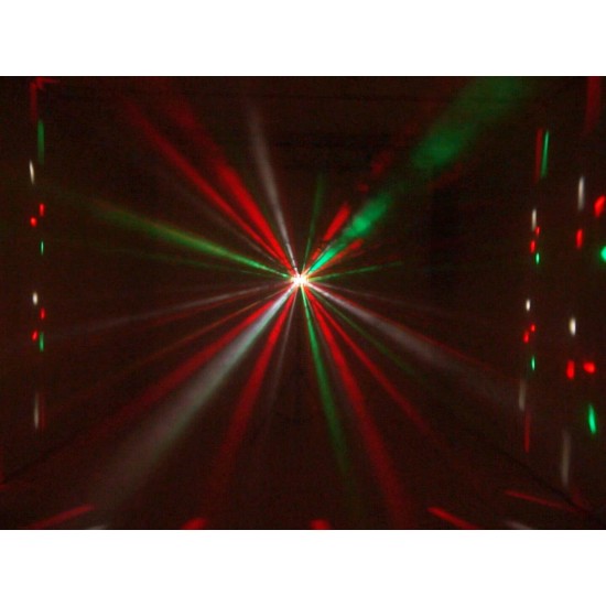 EUROLITE Mini D-5: Proiettore Beam LED RGBW per Effetti Luce Scenografici