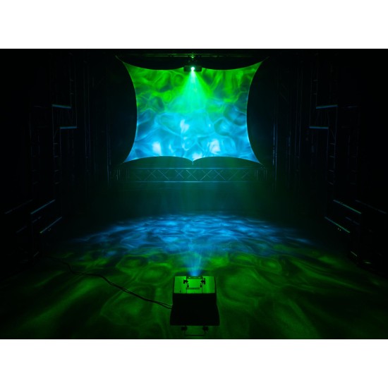 Effetto Luce Acqua EUROLITE WF-100 LED 100W COB con DMX, Ruota Colori e Stroboscopico