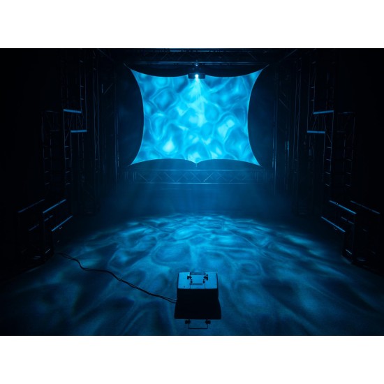 Effetto Luce Acqua EUROLITE WF-100 LED 100W COB con DMX, Ruota Colori e Stroboscopico