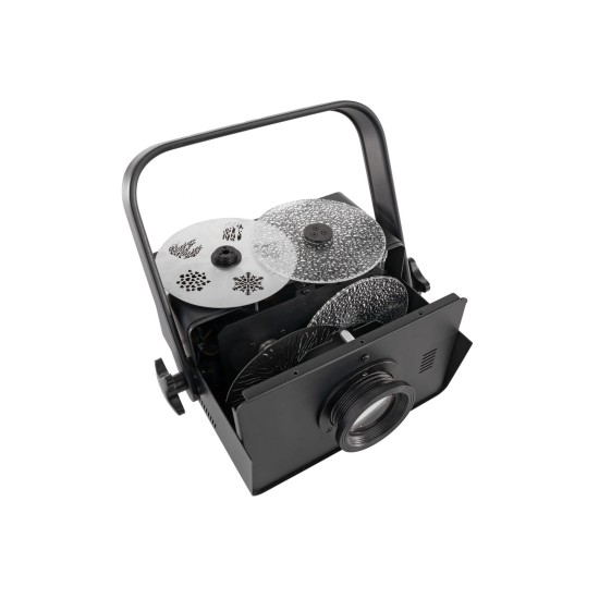 EUROLITE LED EVO-120 QCL: Proiettore LED Multieffetto per Illuminazione Scenografica