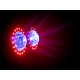 Effetto Luce LED DMF-3 Hybrid Flower Effect Moonflower con Strobo