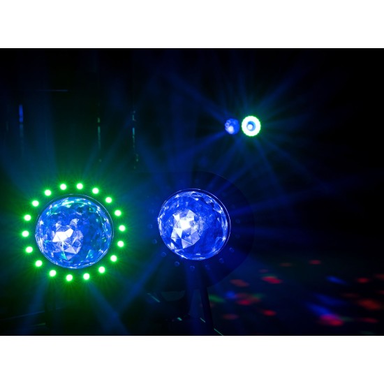 Effetto Luce LED DMF-3 Hybrid Flower Effect Moonflower con Strobo