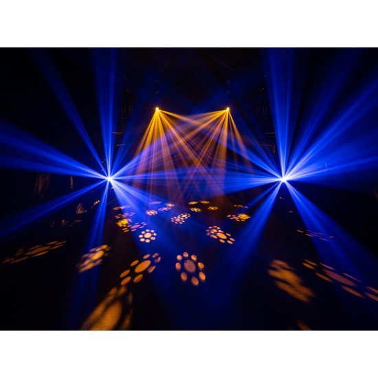 Effetto Luce LED EUROLITE GF-120 con Gobo e DMX per Eventi e Feste