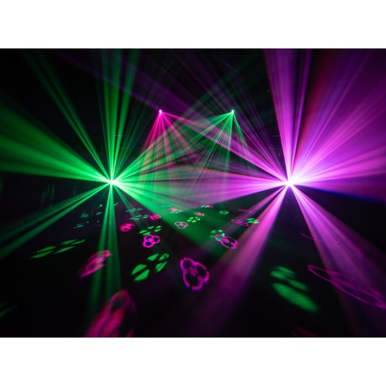 Effetto Luce LED EUROLITE GF-120 con Gobo e DMX per Eventi e Feste