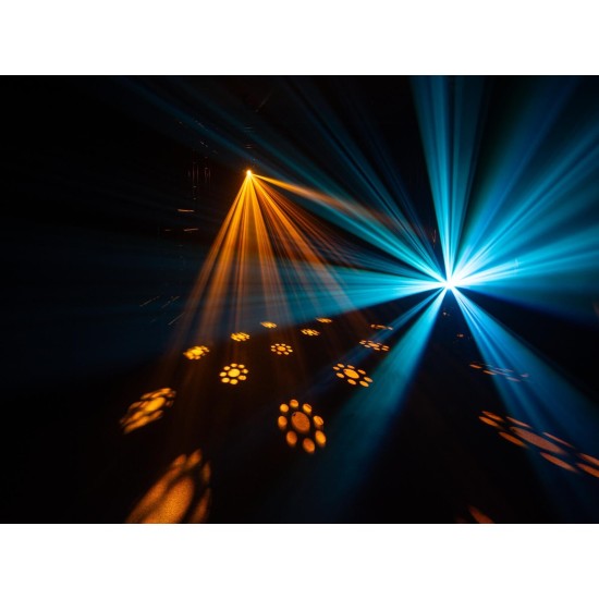 Effetto Luce LED EUROLITE GF-120 con Gobo e DMX per Eventi e Feste