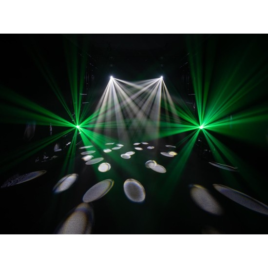 Effetto Luce LED EUROLITE GF-120 con Gobo e DMX per Eventi e Feste
