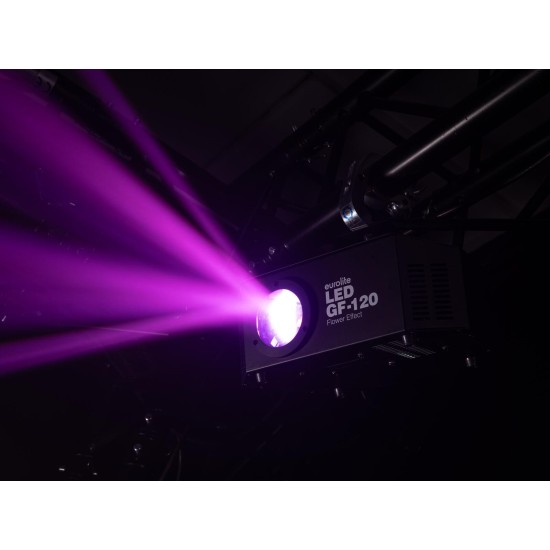 Effetto Luce LED EUROLITE GF-120 con Gobo e DMX per Eventi e Feste