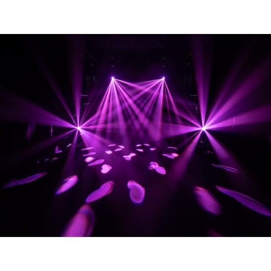 Effetto Luce LED EUROLITE GF-120 con Gobo e DMX per Eventi e Feste