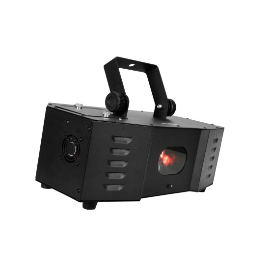 EUROLITE GoFlow 100: Gobo Flower LED Professionale con Effetti Stroboscopici