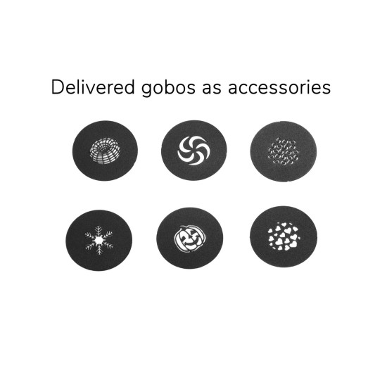 EUROLITE GoFlow 100: Gobo Flower LED Professionale con Effetti Stroboscopici