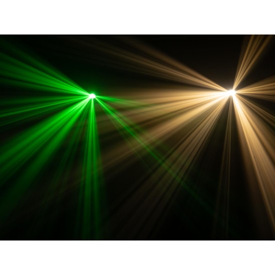 EUROLITE GoFlow 100: Gobo Flower LED Professionale con Effetti Stroboscopici